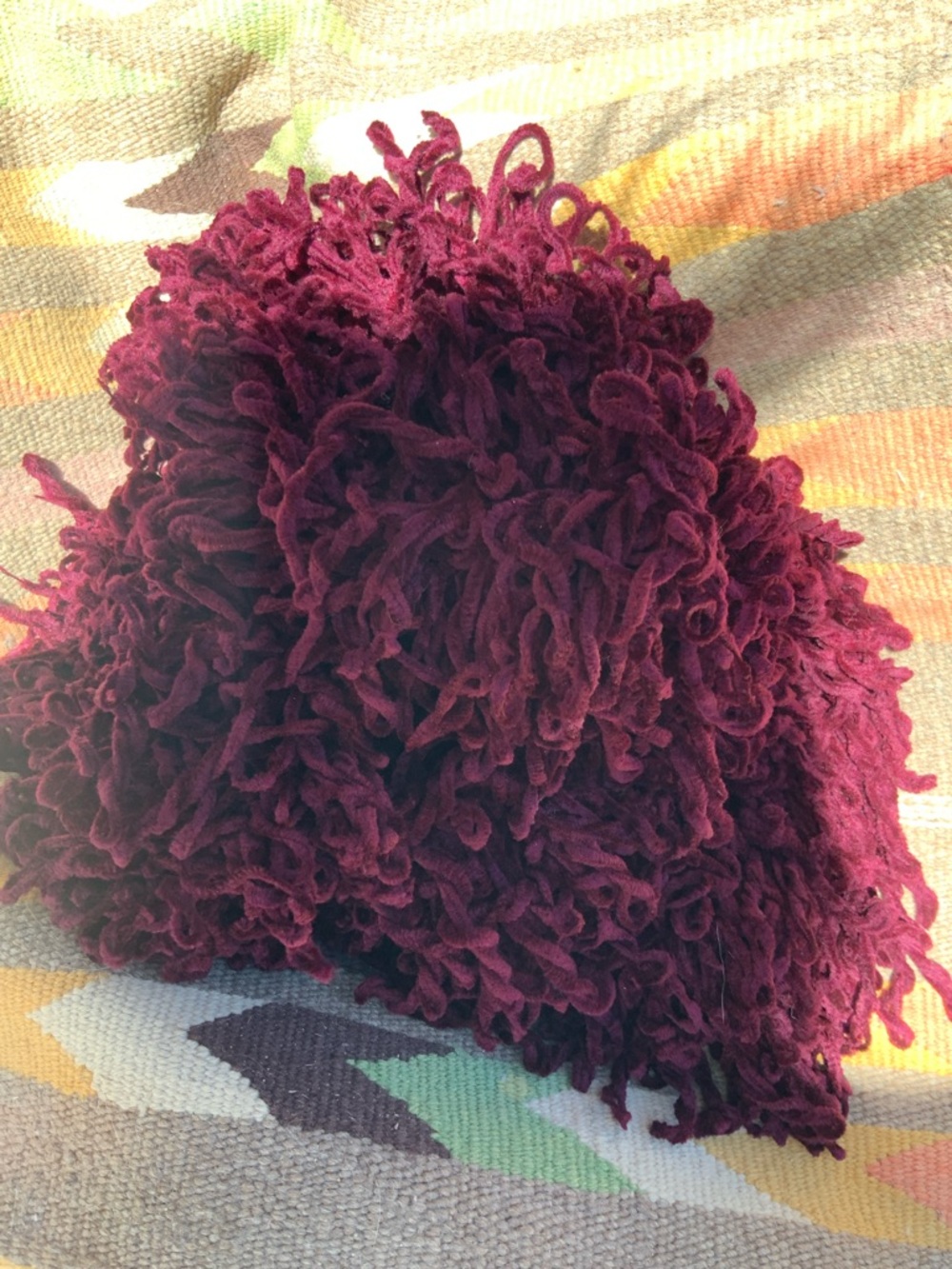 Handmade Textured Scarf - Picture 10 of 12